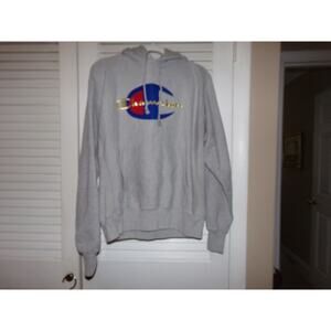 Vintage 90s rare Champion Reverse Weave hoodie M‎ Excellent condition